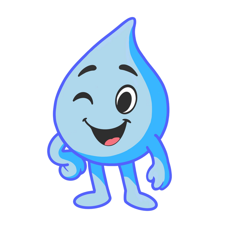 Water Drop Character